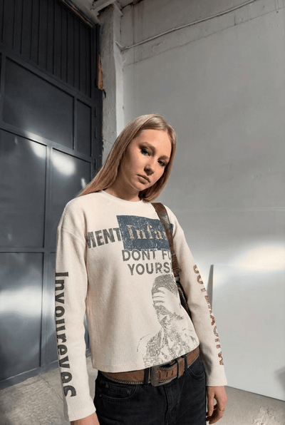 T-Shirt Manches Longues Retro "Portrait Classic"